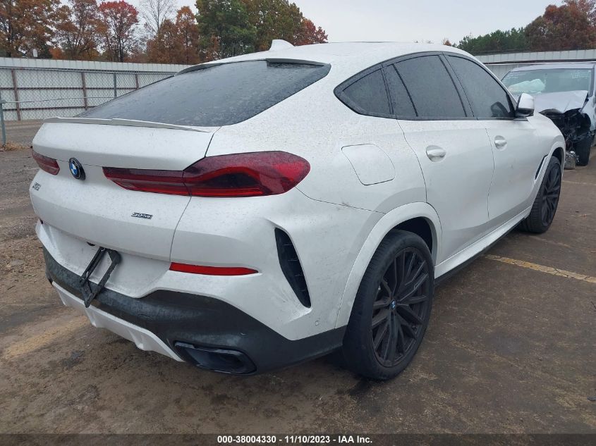 2021 BMW X6 Sdrive40I VIN: 5UXCY4C08M9E25431 Lot: 38004330