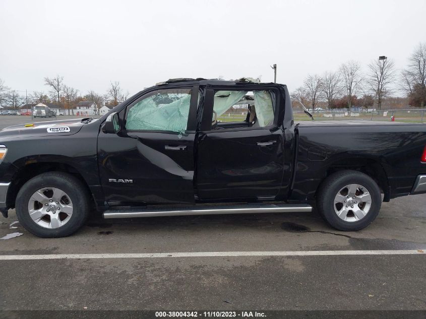 2019 Ram 1500 Big Horn VIN: 1C6SRFFT7KN645454 Lot: 38004342