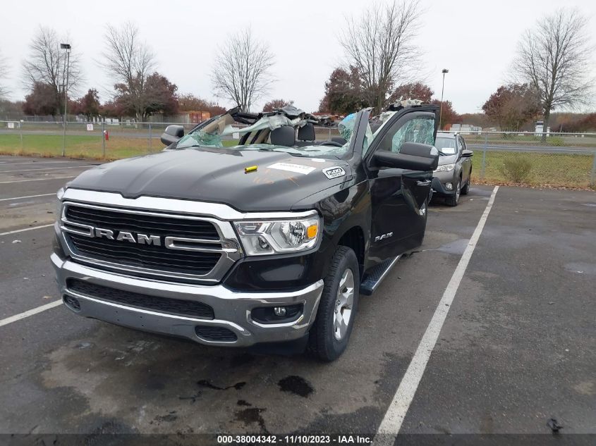 2019 Ram 1500 Big Horn VIN: 1C6SRFFT7KN645454 Lot: 38004342