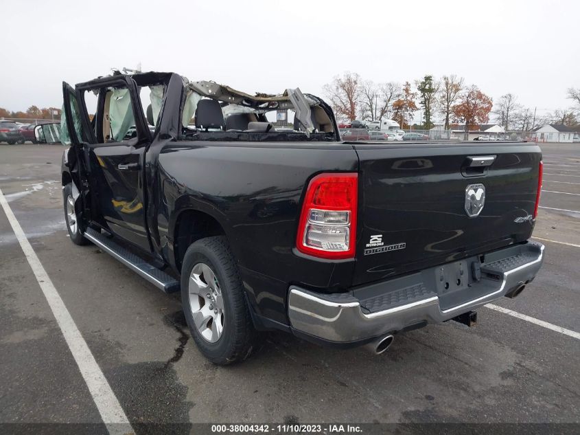 2019 Ram 1500 Big Horn VIN: 1C6SRFFT7KN645454 Lot: 38004342