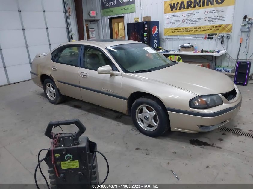 2000 Chevrolet Impala Ls VIN: 2G1WH55K7Y9122018 Lot: 38004379