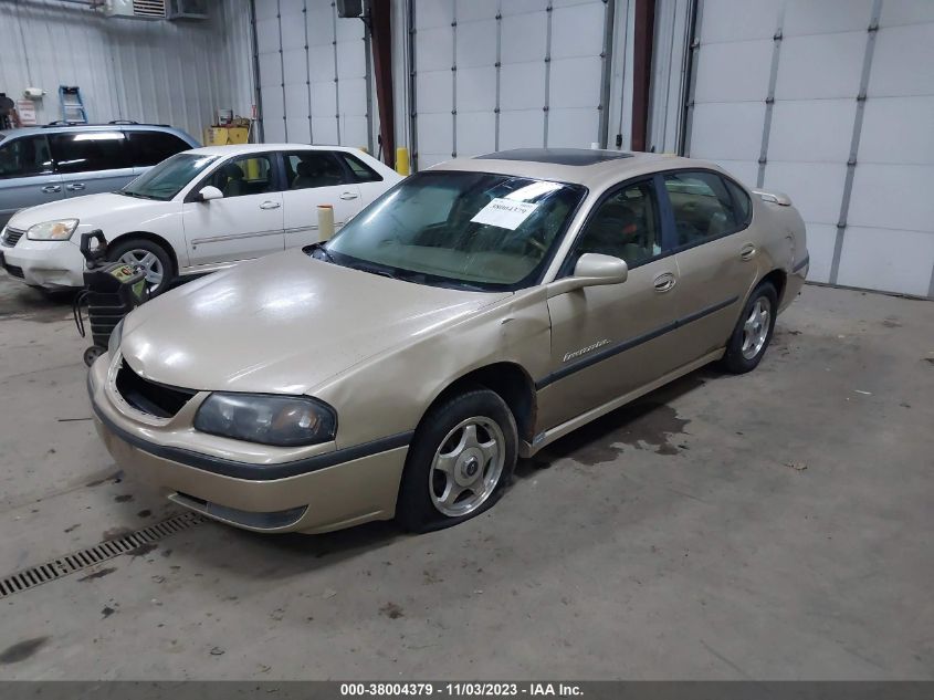 2000 Chevrolet Impala Ls VIN: 2G1WH55K7Y9122018 Lot: 38004379