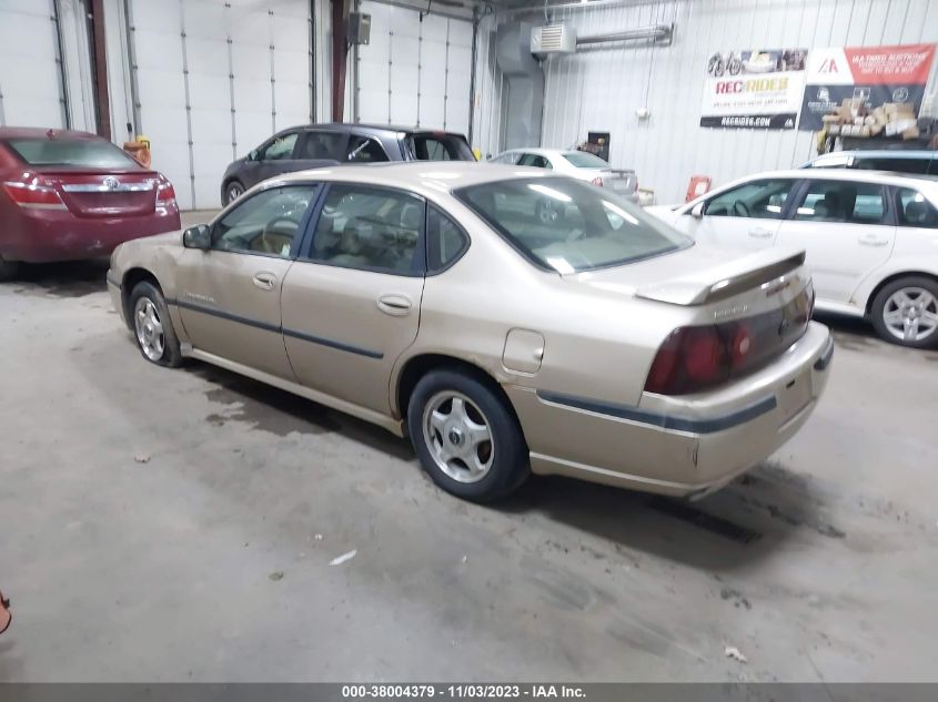 2000 Chevrolet Impala Ls VIN: 2G1WH55K7Y9122018 Lot: 38004379