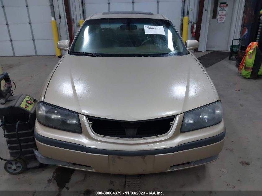 2000 Chevrolet Impala Ls VIN: 2G1WH55K7Y9122018 Lot: 38004379