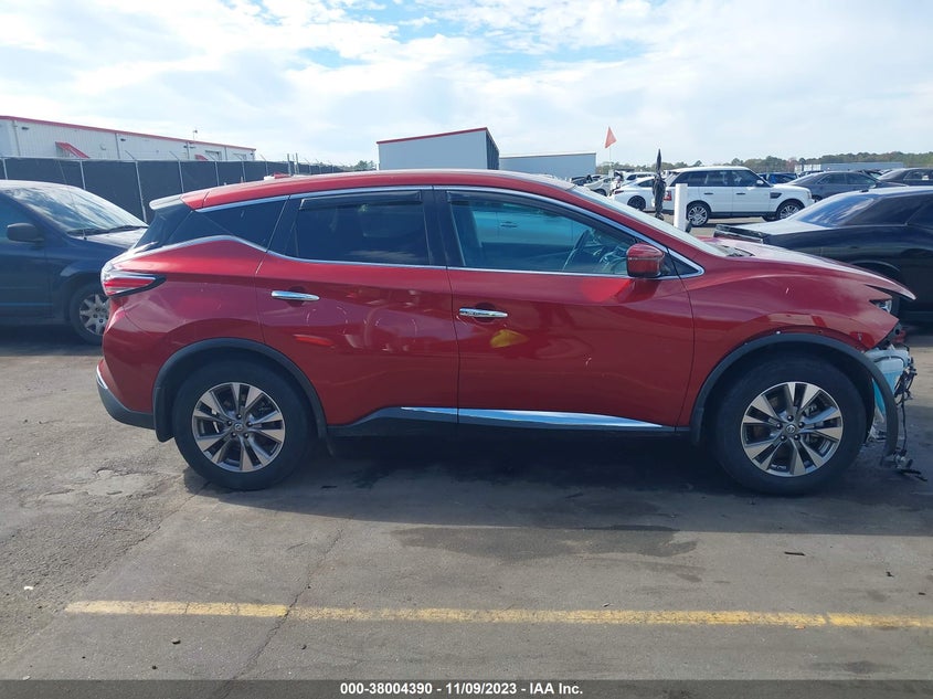 2016 Nissan Murano S VIN: 5N1AZ2MG1GN128852 Lot: 38004390