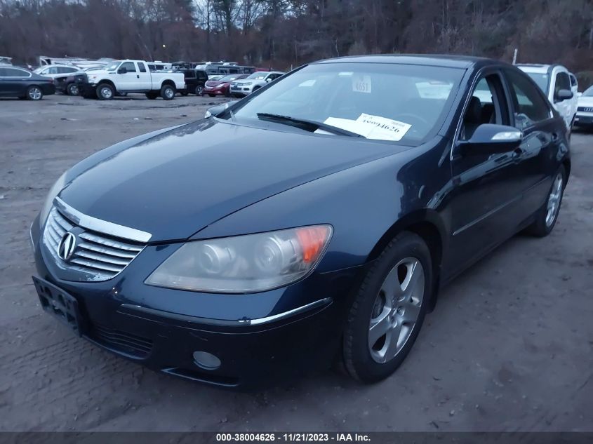 2007 Acura Rl Tech Pkg/Tech/Cmbs W/Pax VIN: JH4KB16687C002851 Lot: 38004626