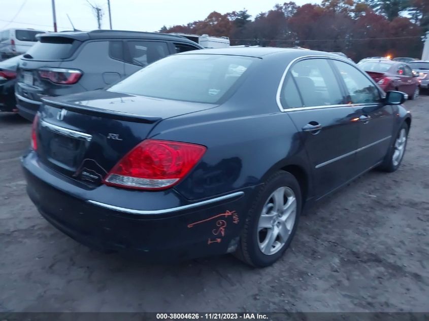 2007 Acura Rl Tech Pkg/Tech/Cmbs W/Pax VIN: JH4KB16687C002851 Lot: 38004626