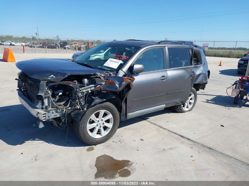 2011 Toyota Highlander Se V6 VIN: 5TDZK3EHXBS034609 Lot: 38004895