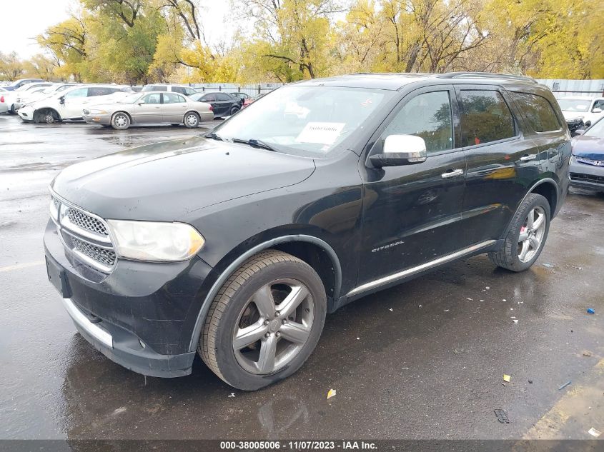 2012 Dodge Durango Citadel VIN: 1C4SDJET8CC112781 Lot: 38005006