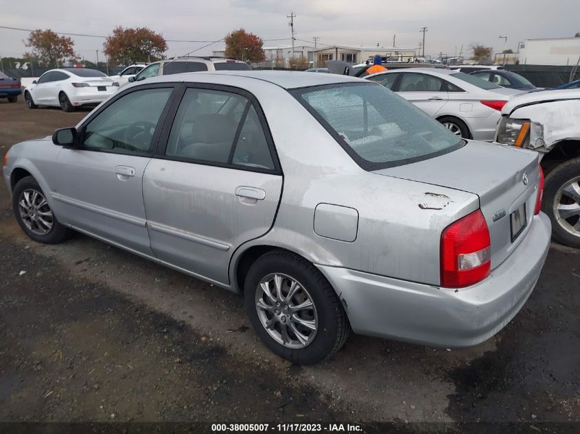 2000 Mazda Protege Dx/Lx VIN: JM1BJ2228Y0290287 Lot: 38005007