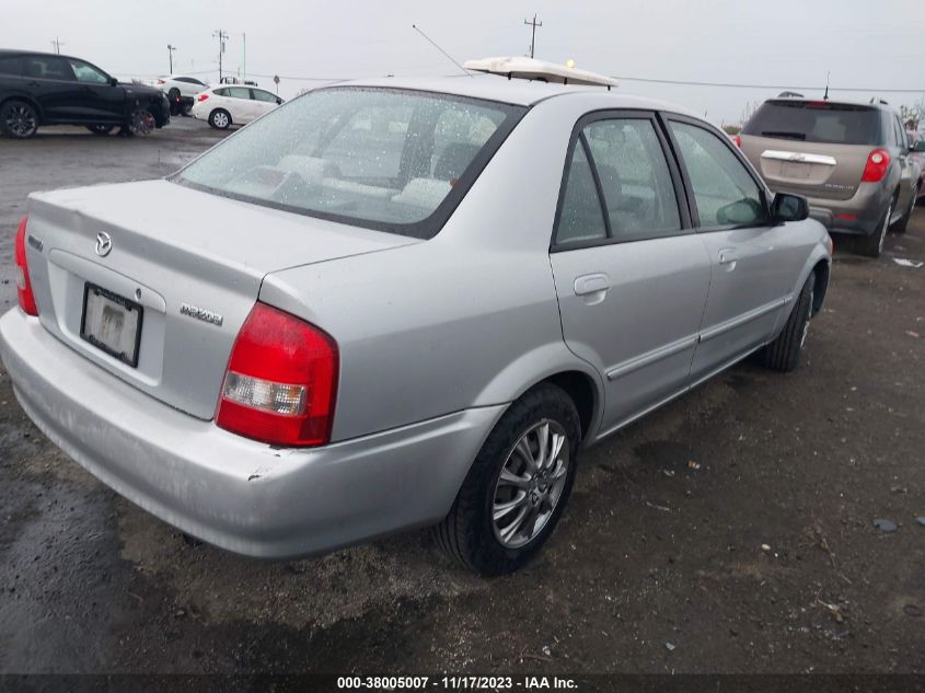 2000 Mazda Protege Dx/Lx VIN: JM1BJ2228Y0290287 Lot: 38005007