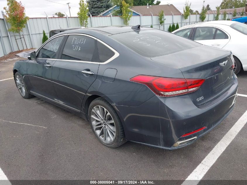 KMHGN4JE2HU177621 2017 Genesis G80 3.8