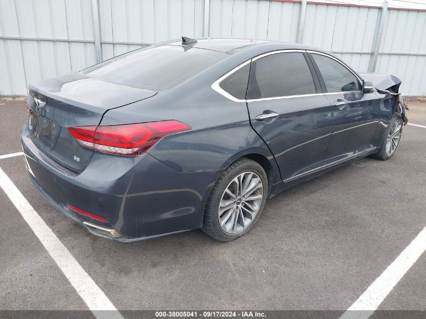 2017 Genesis G80 3.8 VIN: KMHGN4JE2HU177621 Lot: 38005041