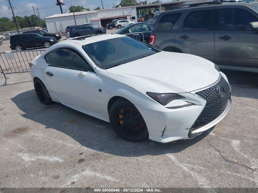 2016 Lexus Rc 350 VIN: JTHHE5BC0G5013738 Lot: 38005046