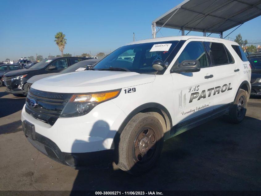 1FM5K8AR3EGB96215 2014 Ford Utility Police Interceptor