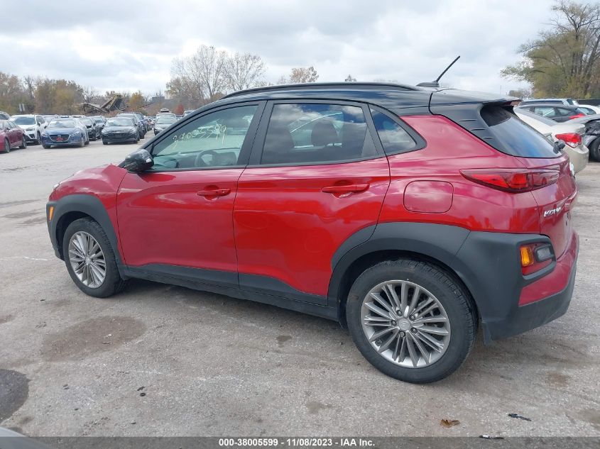 2019 Hyundai Kona Sel VIN: KM8K22AA0KU242414 Lot: 38005599