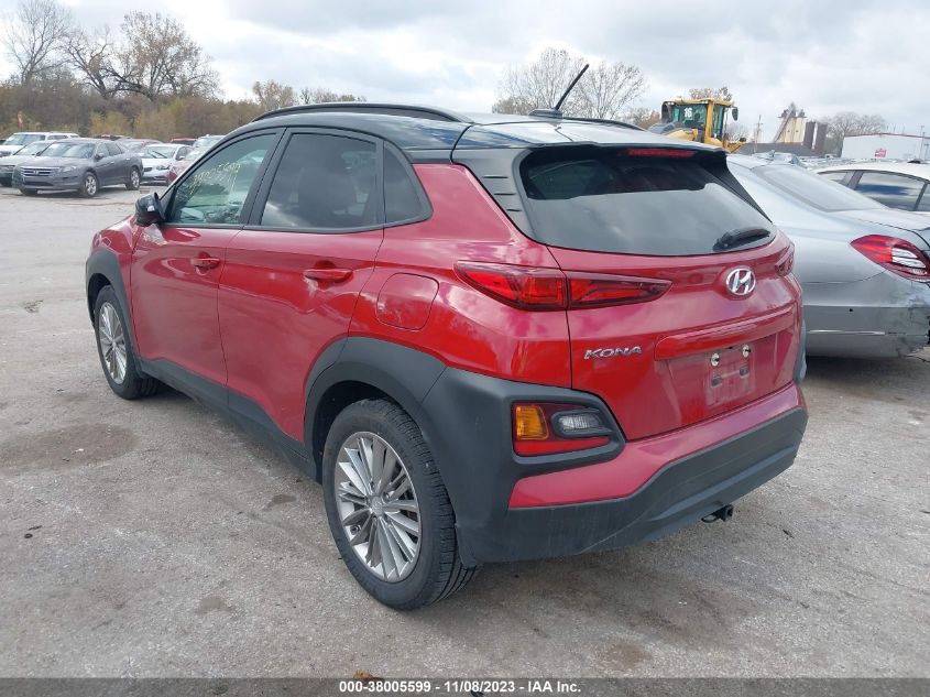 2019 Hyundai Kona Sel VIN: KM8K22AA0KU242414 Lot: 38005599