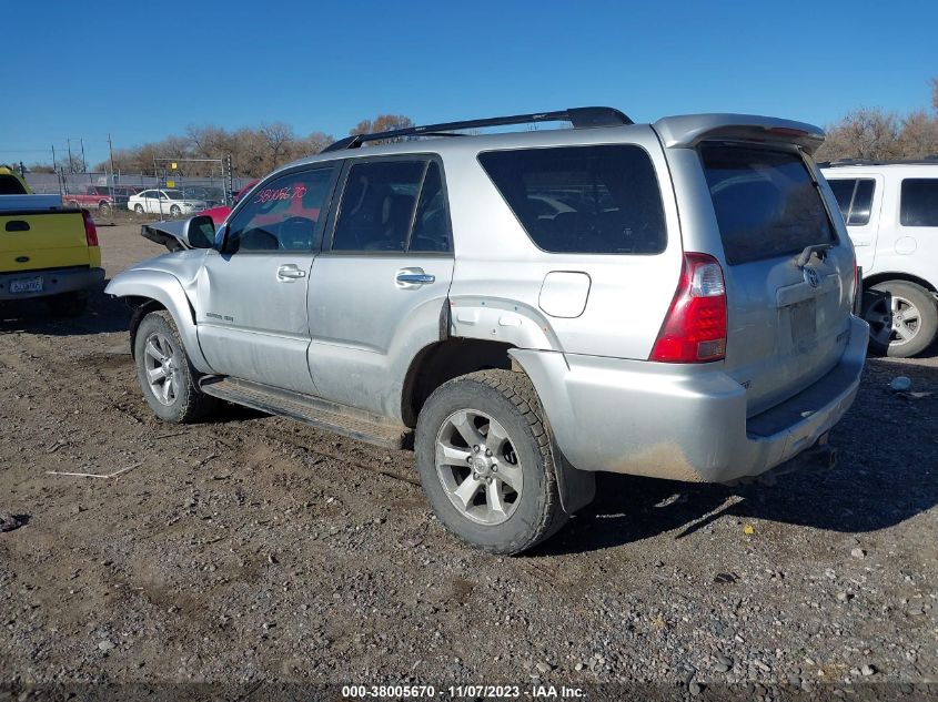 2006 Toyota 4Runner Limited V8 VIN: JTEBT17R168030141 Lot: 38005670