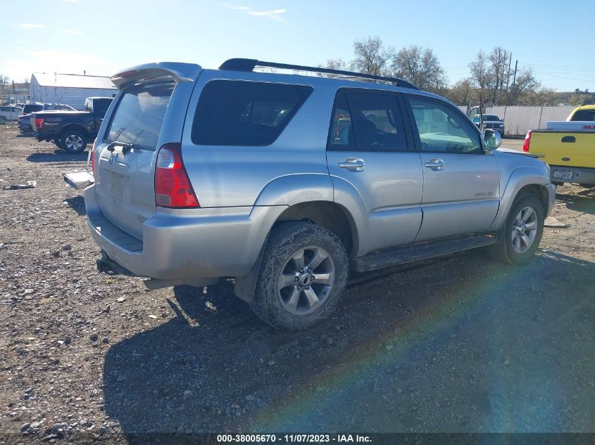 2006 Toyota 4Runner Limited V8 VIN: JTEBT17R168030141 Lot: 38005670