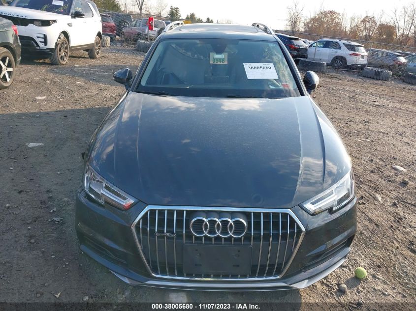 2018 Audi A4 Allroad 2.0T Premium VIN: WA18NAF48JA122759 Lot: 38005680