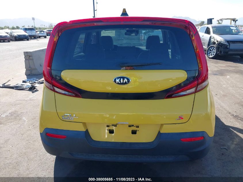 2020 Kia Soul S VIN: KNDJ23AU9L7103771 Lot: 38005685