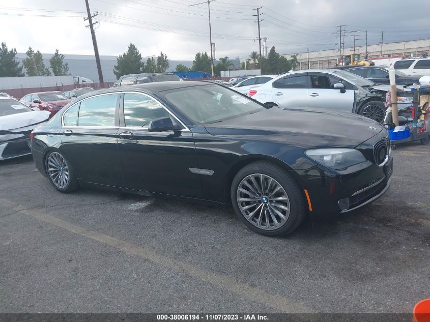 2012 BMW 740Li VIN: WBAKB4C5XCC575790 Lot: 38006194