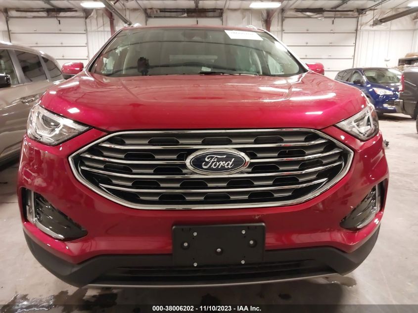 2021 Ford Edge Sel VIN: 2FMPK4J90MBA23789 Lot: 38006202