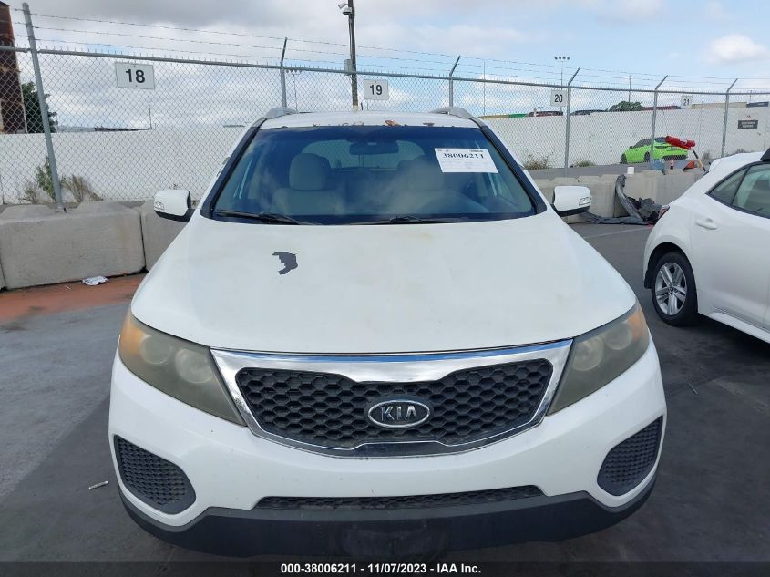 2011 Kia Sorento Lx V6 VIN: 5XYKT4A20BG112057 Lot: 38006211