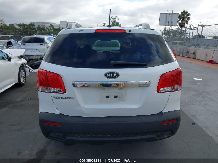 2011 Kia Sorento Lx V6 VIN: 5XYKT4A20BG112057 Lot: 38006211