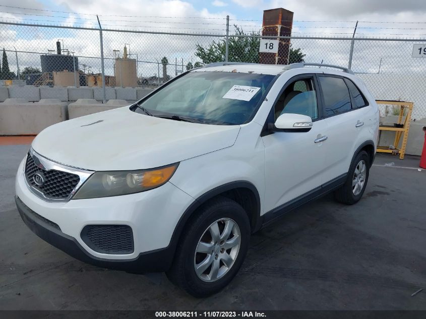 2011 Kia Sorento Lx V6 VIN: 5XYKT4A20BG112057 Lot: 38006211