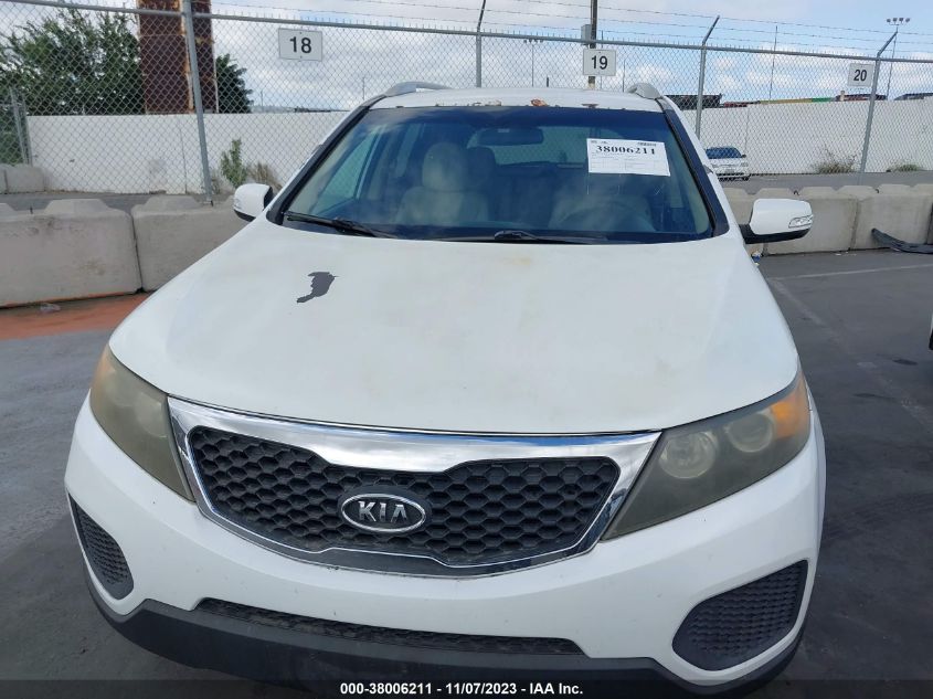 2011 Kia Sorento Lx V6 VIN: 5XYKT4A20BG112057 Lot: 38006211