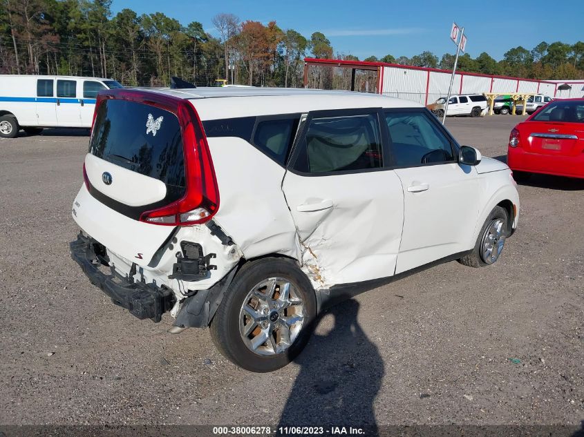 2021 Kia Soul S VIN: KNDJ23AU6M7778608 Lot: 38006278