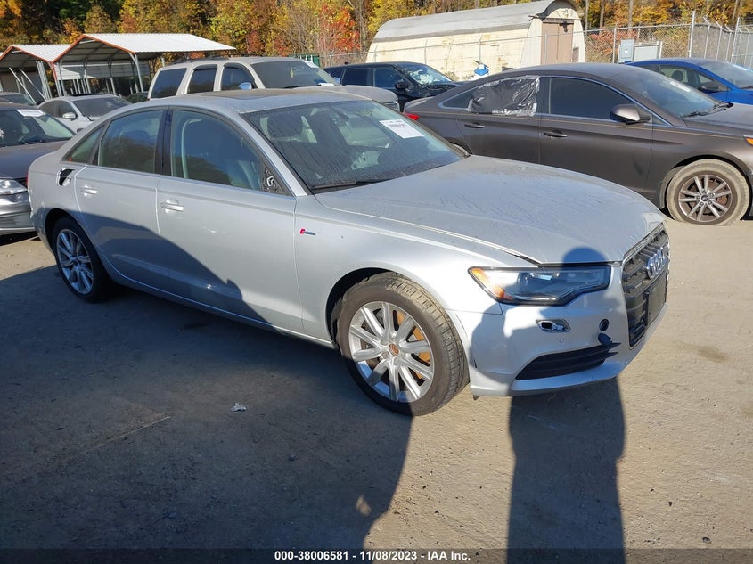 2013 Audi A6 3.0T Premium VIN: WAUGGAFC4DN033848 Lot: 38006581