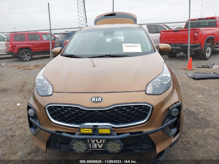 2021 Kia Sportage Lx VIN: KNDPM3ACXM7849451 Lot: 38006625