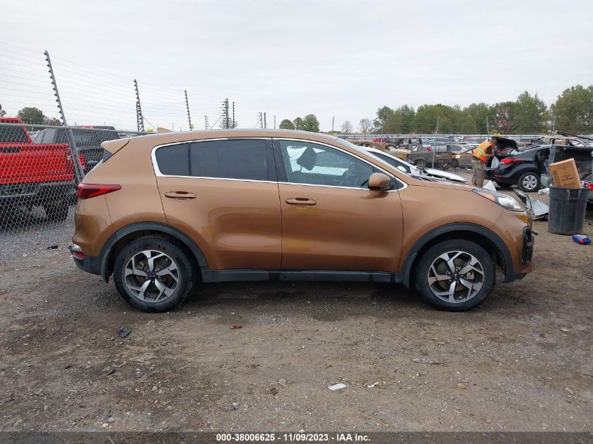 2021 Kia Sportage Lx VIN: KNDPM3ACXM7849451 Lot: 38006625