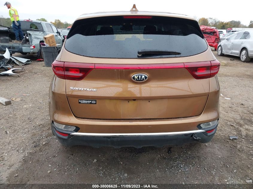 2021 Kia Sportage Lx VIN: KNDPM3ACXM7849451 Lot: 38006625