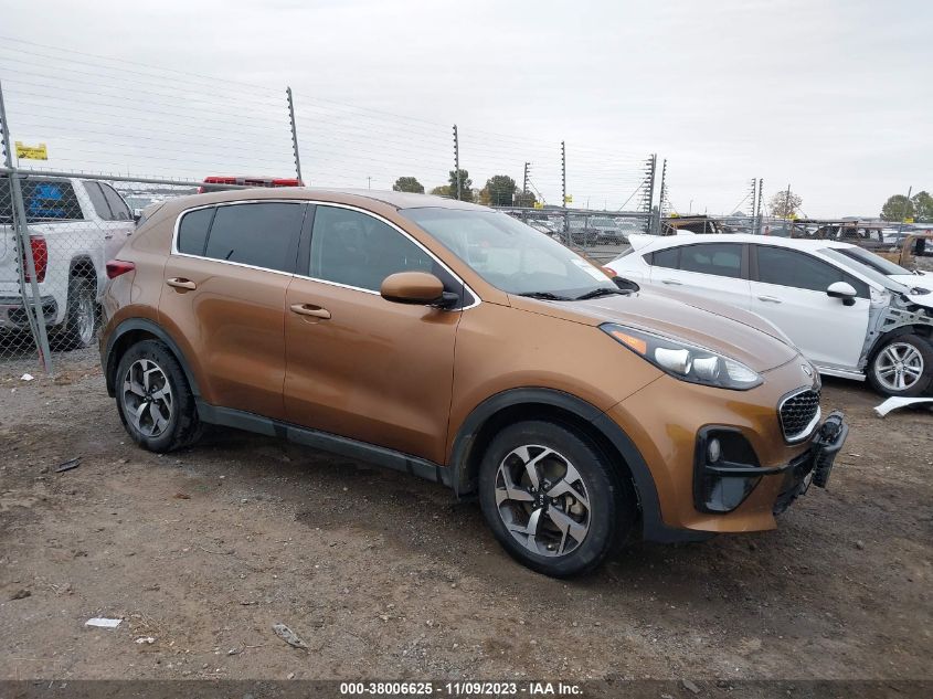 2021 Kia Sportage Lx VIN: KNDPM3ACXM7849451 Lot: 38006625