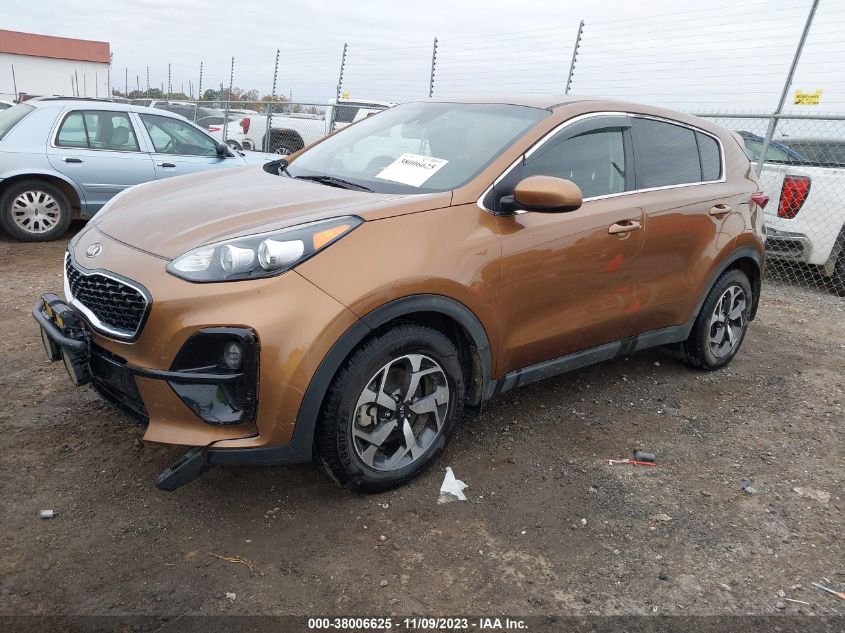 2021 Kia Sportage Lx VIN: KNDPM3ACXM7849451 Lot: 38006625