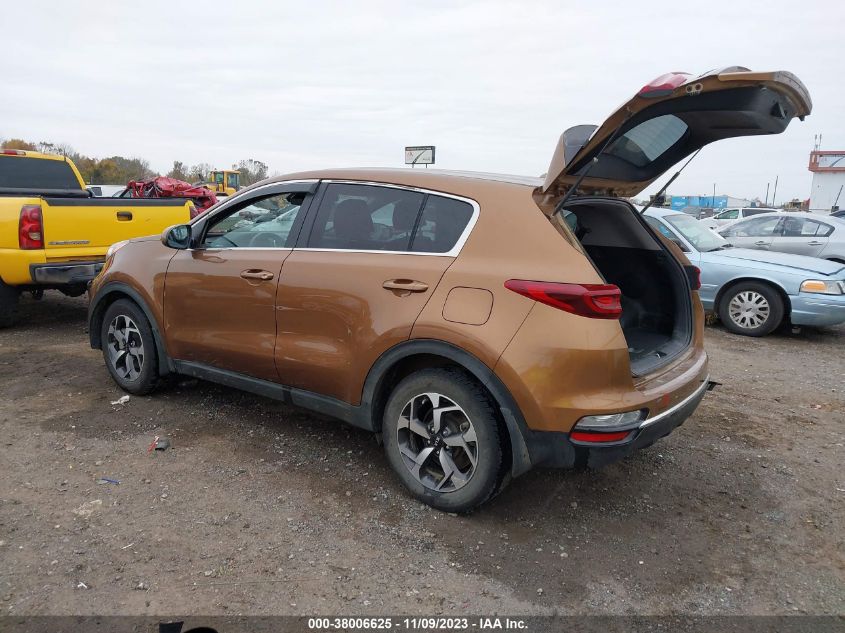 2021 Kia Sportage Lx VIN: KNDPM3ACXM7849451 Lot: 38006625