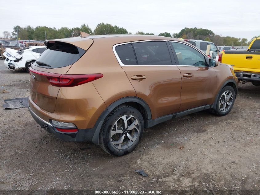 2021 Kia Sportage Lx VIN: KNDPM3ACXM7849451 Lot: 38006625