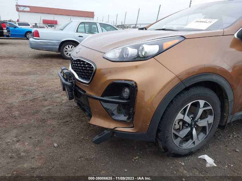 2021 Kia Sportage Lx VIN: KNDPM3ACXM7849451 Lot: 38006625