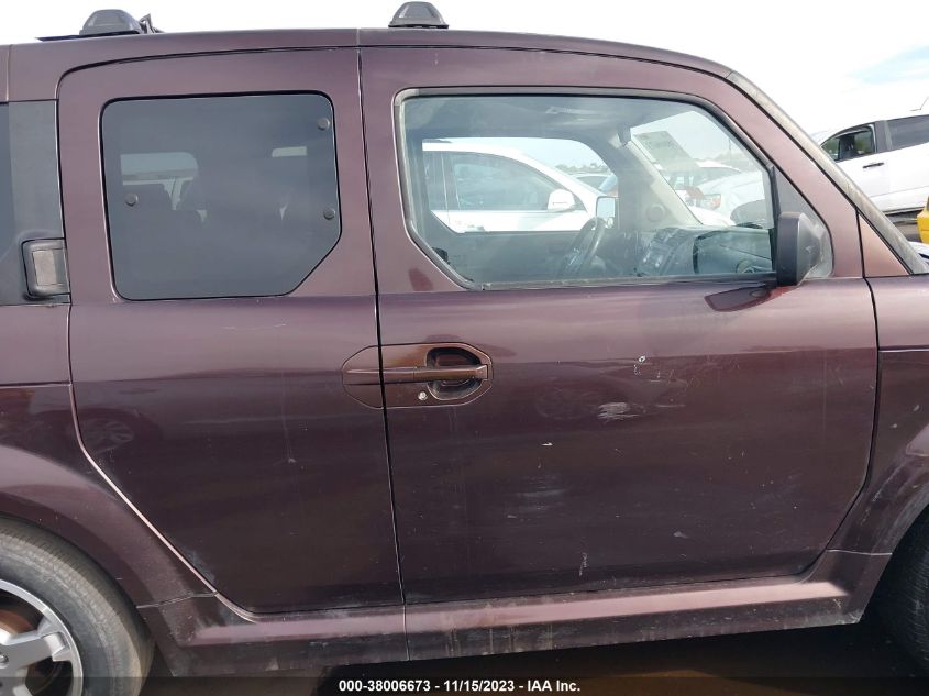 2007 Honda Element Sc VIN: 5J6YH17907L007104 Lot: 38006673