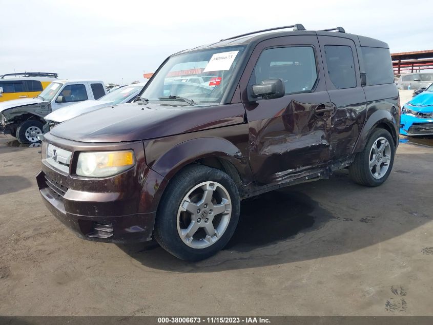 2007 Honda Element Sc VIN: 5J6YH17907L007104 Lot: 38006673