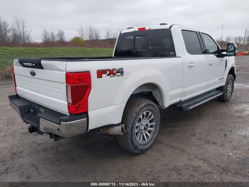 2022 Ford F-250 Lariat VIN: 1FT7W2BT6NEC28191 Lot: 38006712