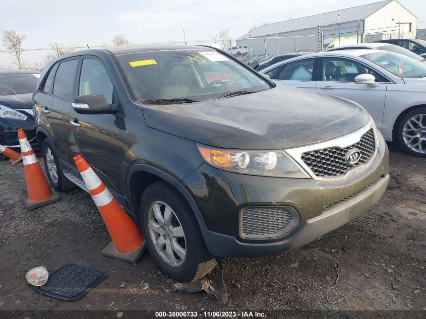 2012 Kia Sorento Lx VIN: 5XYKT4A15CG272539 Lot: 38006733