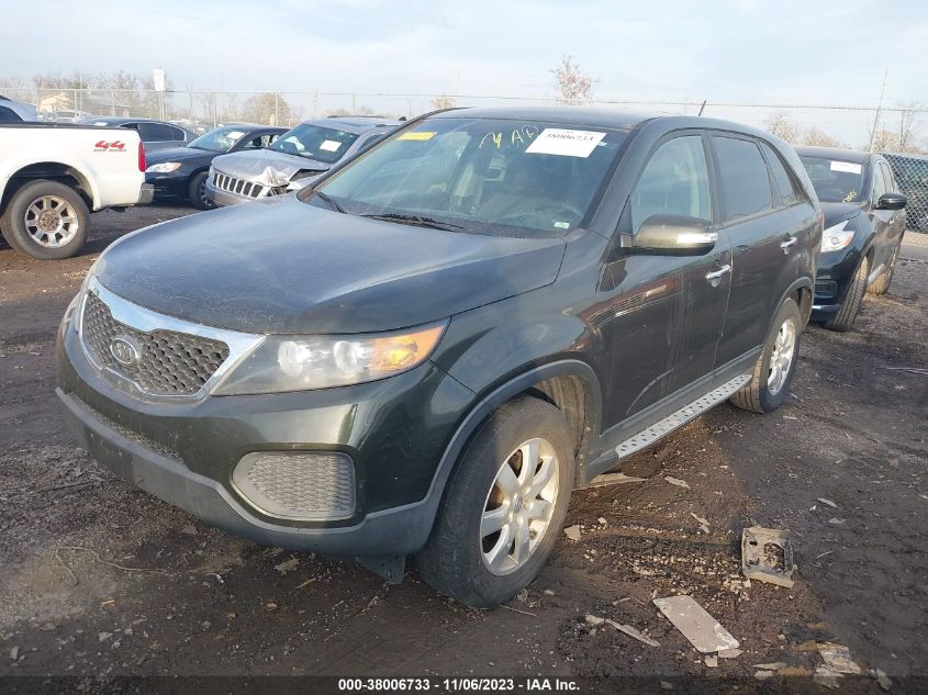 2012 Kia Sorento Lx VIN: 5XYKT4A15CG272539 Lot: 38006733