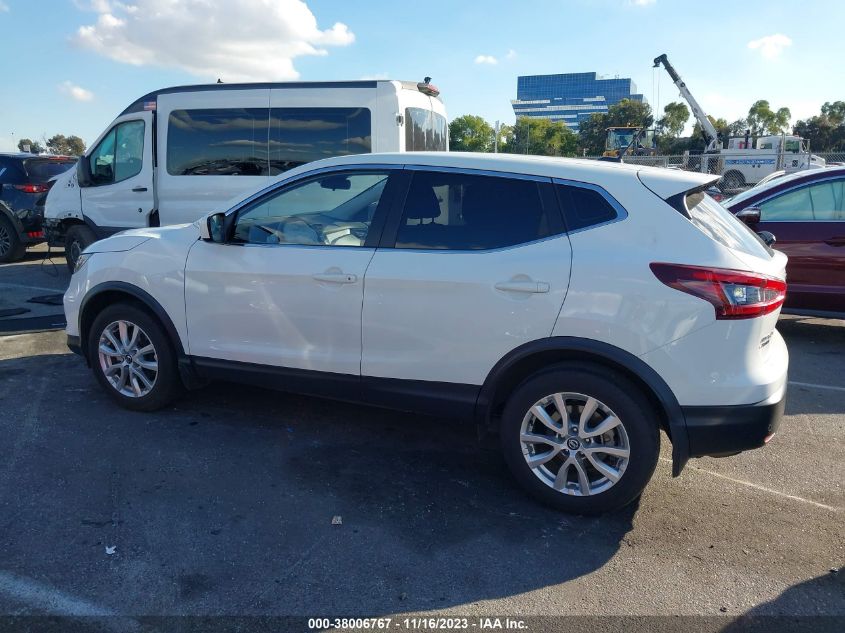 2021 Nissan Rogue Sport S Awd Xtronic Cvt VIN: JN1BJ1AW2MW452164 Lot: 38006767