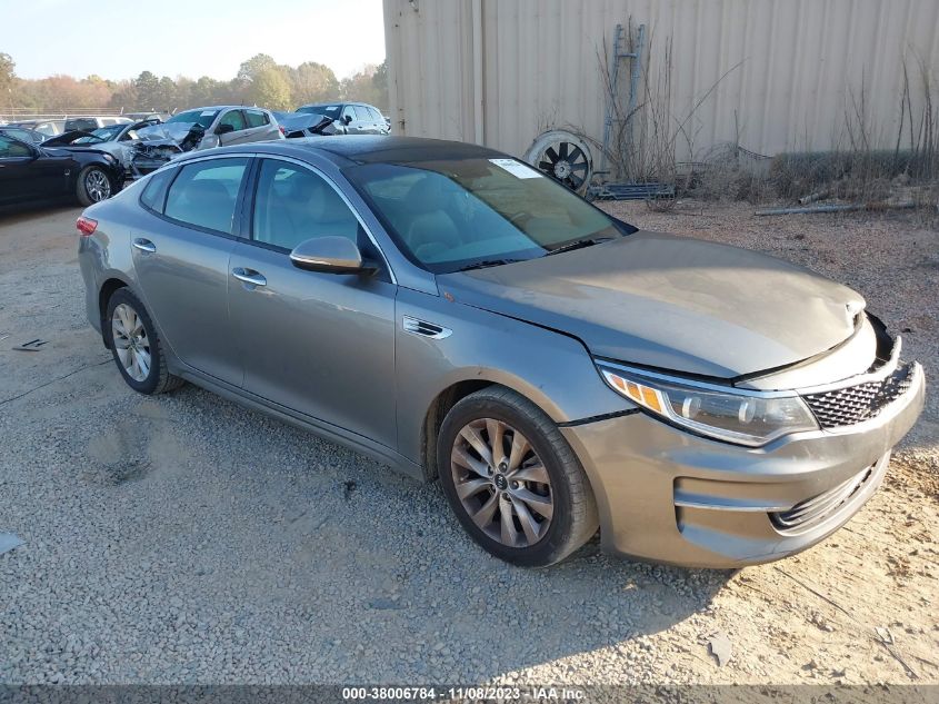 2016 Kia Optima Ex VIN: 5XXGU4L33GG074201 Lot: 38006784