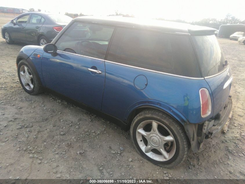 WMWRC33516TK71290 2006 Mini Cooper