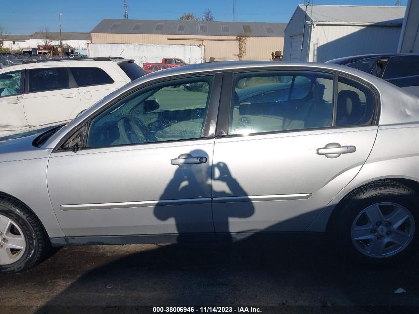 2005 Chevrolet Malibu Ls VIN: 1G1ZT52885F330920 Lot: 38006946